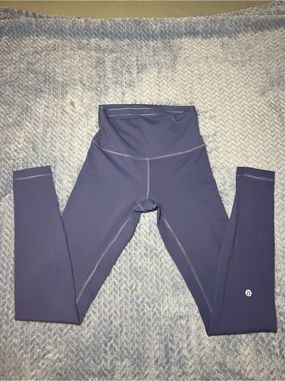 lululemon athletica Girls' Purple High-Rise Leggings